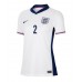 Maglie da calcio Inghilterra Kyle Walker #2 Prima Maglia Femminile Europei 2024 Manica Corta